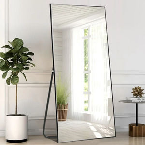 71" X 32" Full Length Mirror Standing Rectangle Body Dressing Floor Mirrors Blac